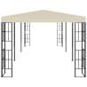 Elegant 3x6 m Cream Gazebo for Outdoor Spaces