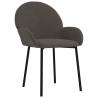 Dining Chairs 2 pcs Dark Grey Velvet - Elegant Comfort