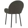 Dining Chairs 2 pcs Dark Grey Velvet - Elegant Comfort