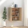 Hanging Cabinet Sonoma Oak 69,5x34x90 cm Engineered Wood Colour sonoma oak Quantity in Package 1 Number of 