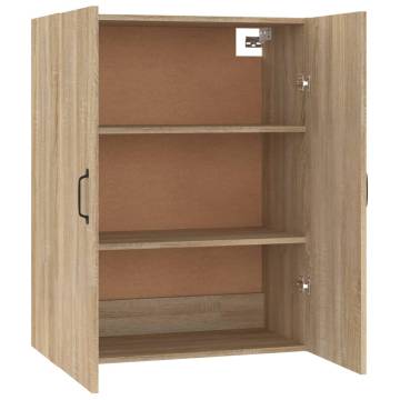 Hanging Cabinet Sonoma Oak - 69.5x34x90 cm | HIPO Market