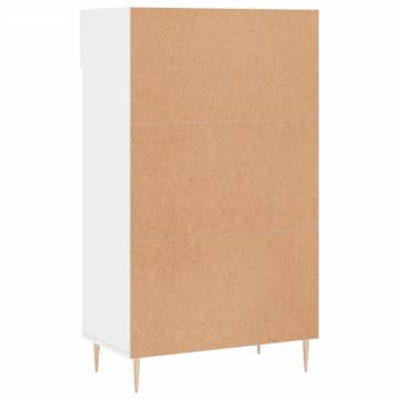 Shoe Cabinet High Gloss White - Stylish & Durable Storage