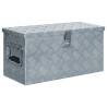 Aluminium Box 61.5x26.5x30 cm Silver Colour silver Size 61.5 x 26.5 x 30 cm Quantity in Package 1 Amount 