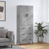 Highboard Concrete Grey - Stylish Storage Solution