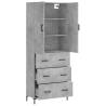 Highboard Concrete Grey - Stylish Storage Solution