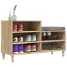 Shoe Cabinet Sonoma Oak - Elegant & Durable Storage Solution