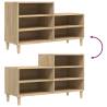 Shoe Cabinet Sonoma Oak - Elegant & Durable Storage Solution