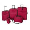 Five Piece Travel Luggage Set Red Colour red Quantity in Package 5 Number of wheels 