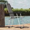 Travellife Ancona Luxury Foldable Camping Chair - Compact Grey