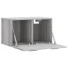 Wall Cabinet Grey Sonoma 60x36.5 cm | Hipo Market