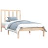 Solid Wood Pine Bed Frame 90x190 cm Single | Hipomarket