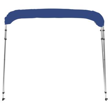 4 Bow Bimini Top Blue 243x210x137 cm | HipoMarket