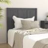 Bed Headboard Grey 95.5x4x100 cm Solid Pine Wood Colour grey Size 95.5 x 100 cm Quantity in Package 1 