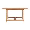 Garden Table 150x150 cm - Solid Teak Wood for Indoor & Outdoor Use