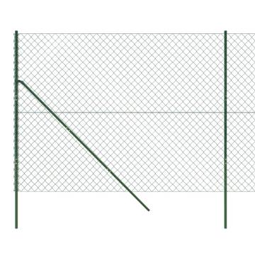 Chain Link Fence Green 1.4x10 m - Durable & Versatile