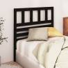 Black Solid Pine Bed Headboard - Stylish & Durable | Hipo Market