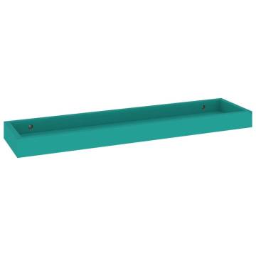 Loggia Wall Shelves Set - Blue MDF Shelves for Home Decor