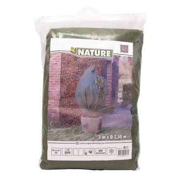 Nature Winter Fleece Cover 2.5x3m - 70g/sqm Green