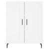 Stylish Highboard White 69.5x34x180 cm - Elegant Storage Solution