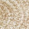 Handmade Jute Rug - White & Brown 240 cm | HipoMarket