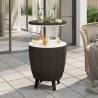 3-in-1 Ice Cooler Table - Versatile Outdoor Furniture