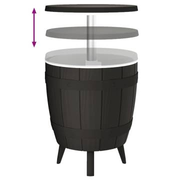 3-in-1 Ice Cooler Table - Versatile Outdoor Furniture