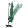 Cantilever Umbrella with Double Top 300x300 cm - Green