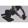 XQ Max Exercise Wheel with Soft Handles - Black | HipoMarket