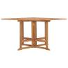 Folding Garden Dining Table 120x120 cm | Solid Teak Wood