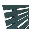 Durable Green Plastic Garden Bench - 145.5 cm