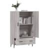 Highboard Grey Sonoma - Modern Storage Solution | Hipomarket