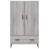 Highboard Grey Sonoma - Modern Storage Solution | Hipomarket