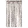 Macrame Curtain Taupe 140x240 cm - Stylish & Versatile Decor