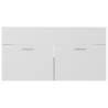 Sink Cabinet White & Sonoma Oak - Stylish Storage Solution