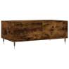 Stylish Smoked Oak Coffee Table | 90x50 cm | Hipomarket UK