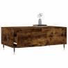 Stylish Smoked Oak Coffee Table | 90x50 cm | Hipomarket UK