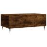 Stylish Smoked Oak Coffee Table | 90x50 cm | Hipomarket UK