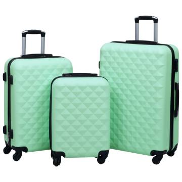 Hardcase Trolley Set 3 pcs Mint ABS - Stylish & Durable