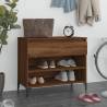 Shoe Cabinet Brown Oak 70x36x60 cm Engineered Wood Colour brown oak Quantity in Package 1 Number of Number of shelves 