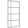 Sliding Door ESG Glass & Aluminium 102.5x205 cm - Black