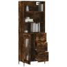 Highboard Smoked Oak 69.5x34x180 cm - Stylish Storage Solution