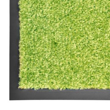 Washable Green Doormat 120x180 cm - Durable & Non-slip