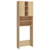 Washing Machine Cabinet Sonoma Oak - Elegant Storage Solution