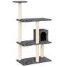 Cat Tree with Sisal Scratching Posts - Dark Grey 119 cm