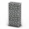 Gabion Basket with Lids Galvanised Wire 100 x 50 x 30 cm Size 100 x 50 x 30 cm Quantity in Package 1 