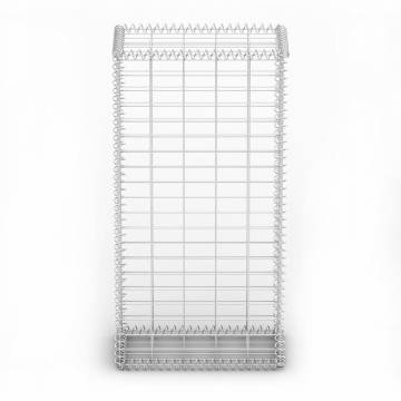 Gabion Basket with Lids - Galvanised Steel 100x50x30cm