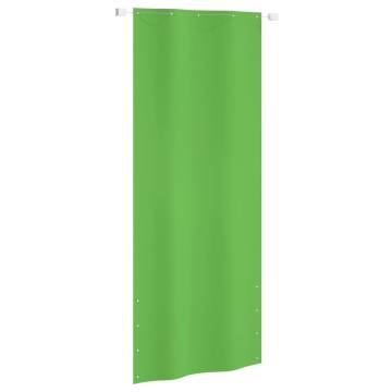 Light Green Balcony Screen 100x240 cm - Privacy & Style