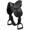 Pony Saddle Set 10" Black - Secure & Comfortable Ride