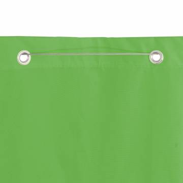 Light Green Balcony Screen 100x240 cm - Privacy & Style