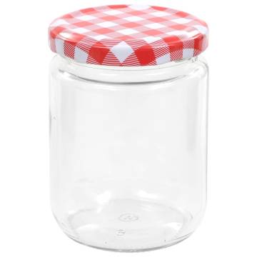 Glass Jam Jars with Lid - 96 pcs 230 ml | HipoMarket